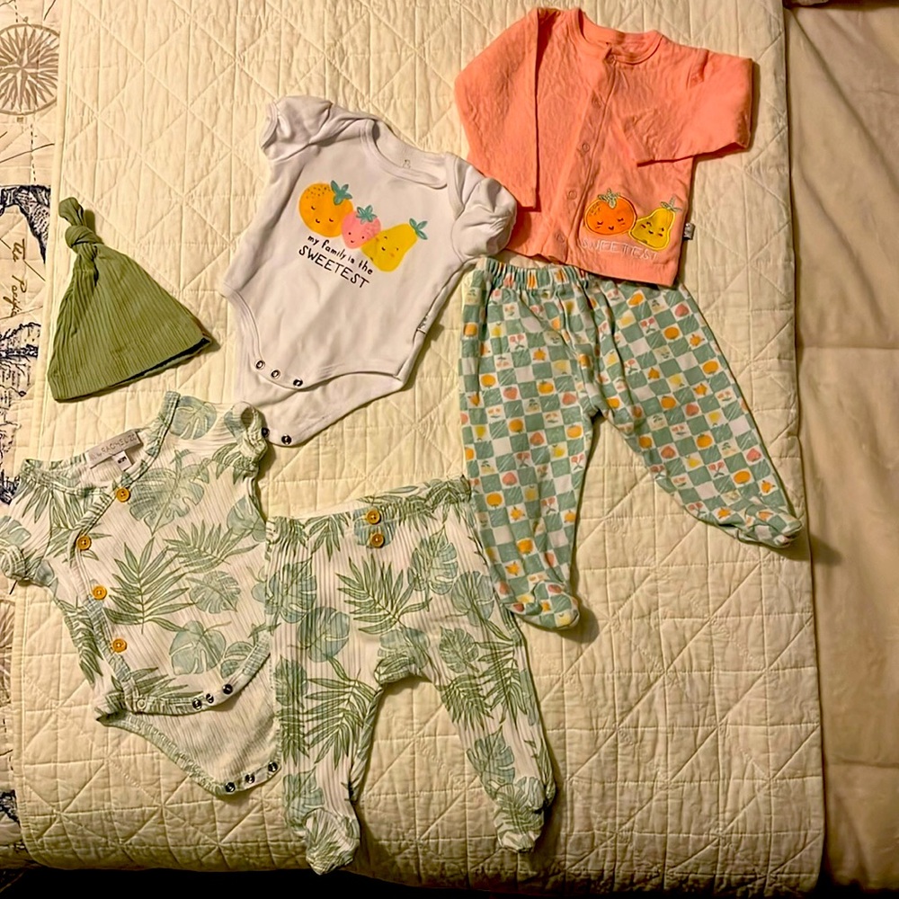 Rachel Zo 3-piece set; Duck-Duck 3-piece set